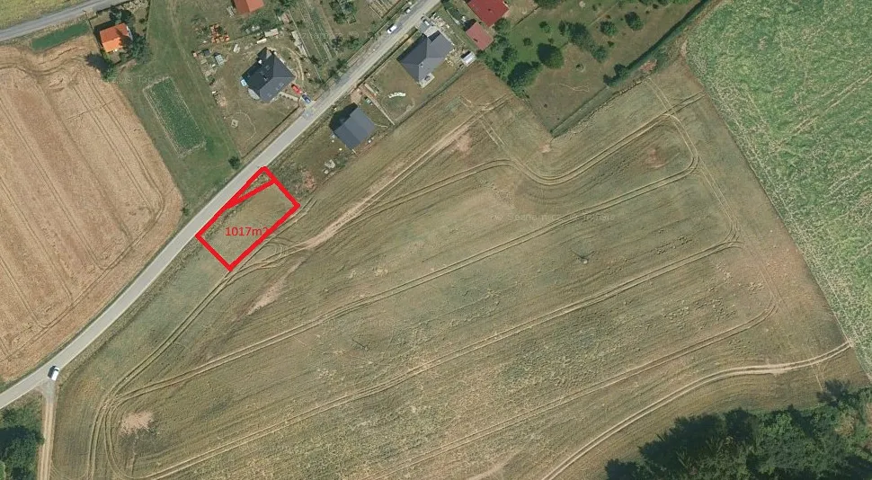Prodej stavebního pozemku 1017 m²